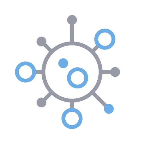 Mold spores icon